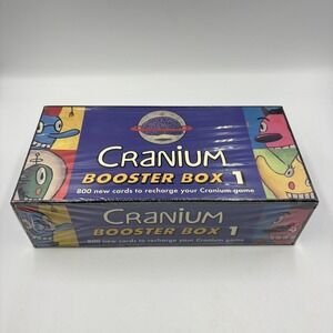 Cranium Booster Box 1 Card Expansion Pack 800 Cards Board Game 2002 New Sealed‎